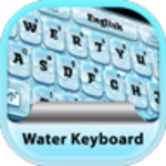 water keyboard theme android application logo